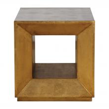  24763 - Flair Gold Cube Table